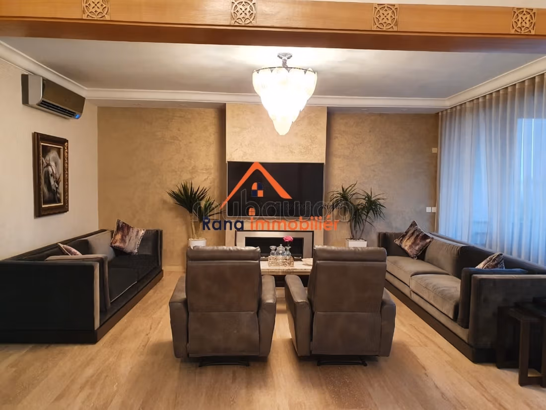 Appartement meublé à louer sur Hay Riad