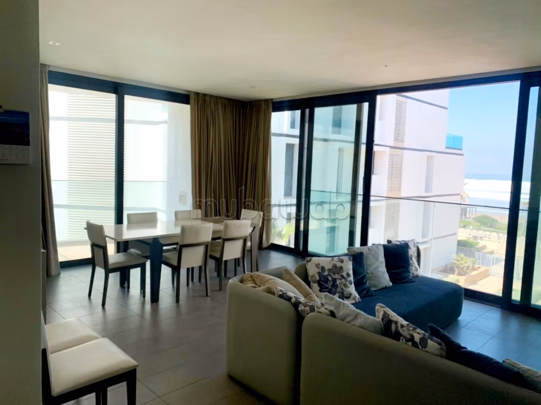 Prachtig gemeubileerd appartement te huur, mooi uitzicht op zee - Anfa Place