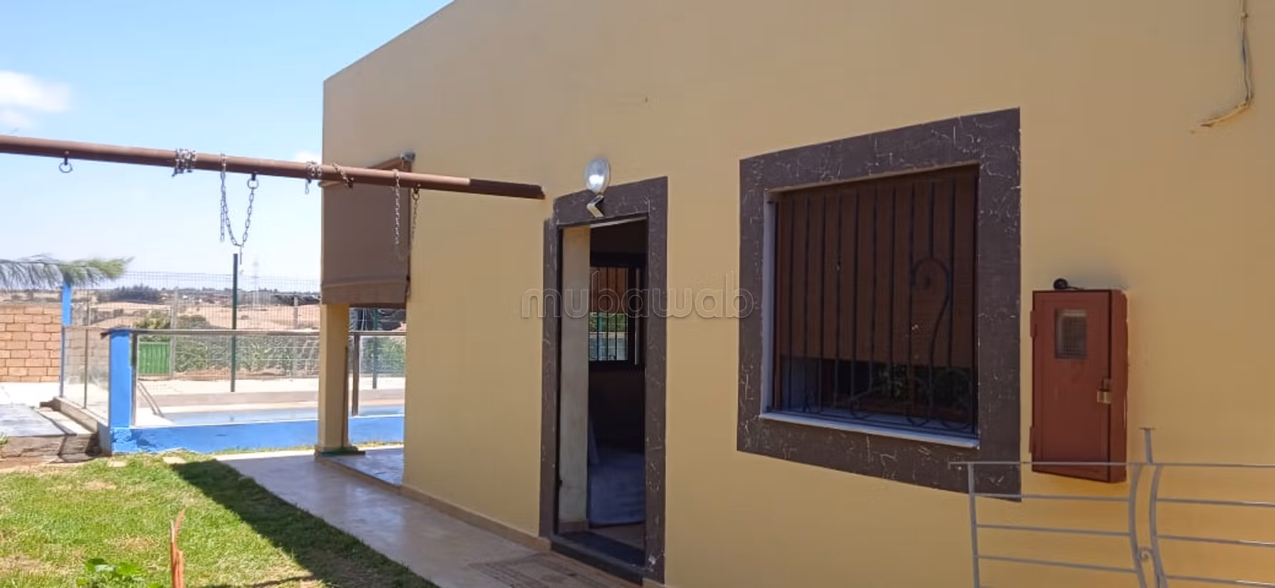 Villa inside a farm