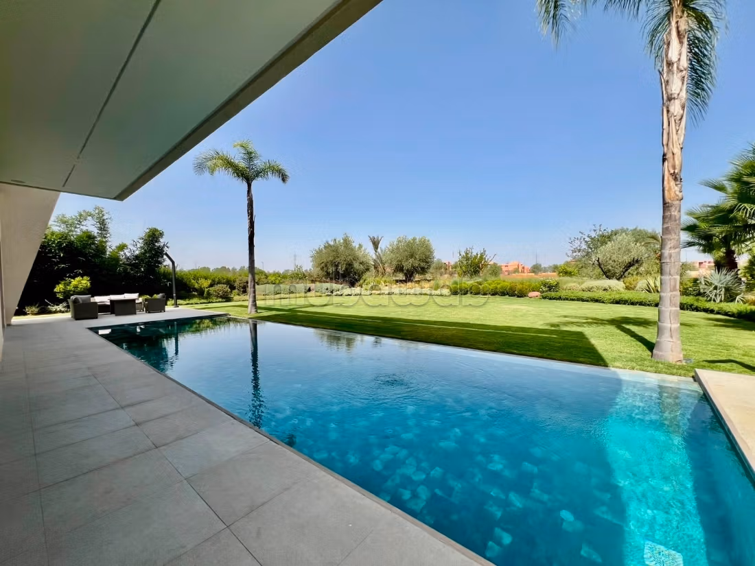 Luxueuse villa sur golf 5 ch route de Tahanaoute