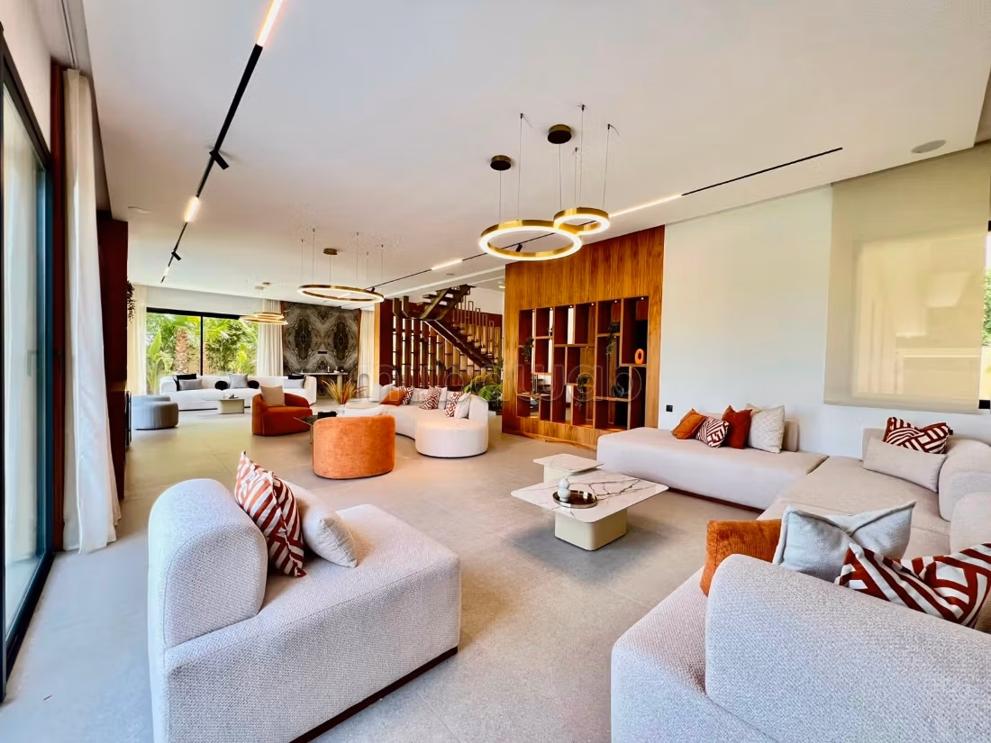 Luxueuse villa sur golf 5 ch route de Tahanaoute