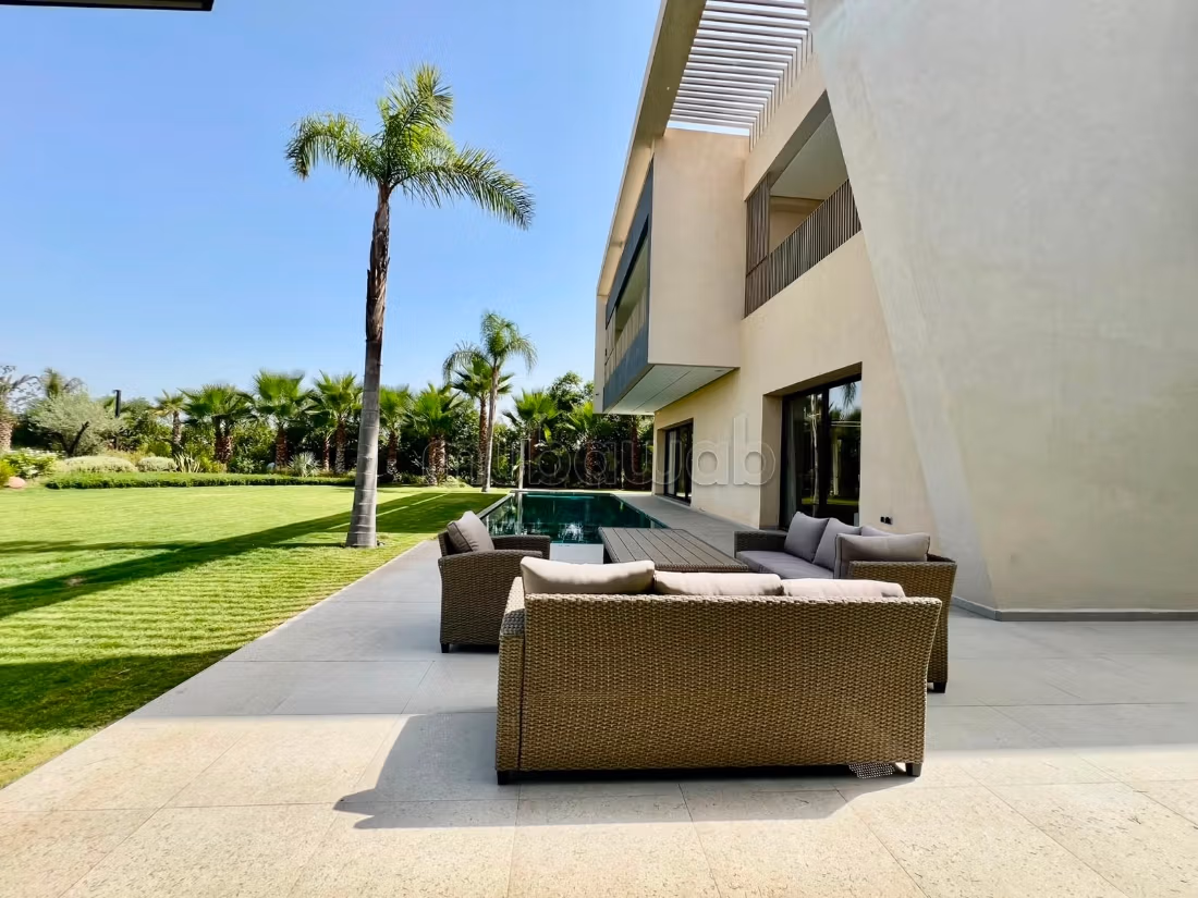 Luxueuse villa sur golf 5 ch route de Tahanaoute