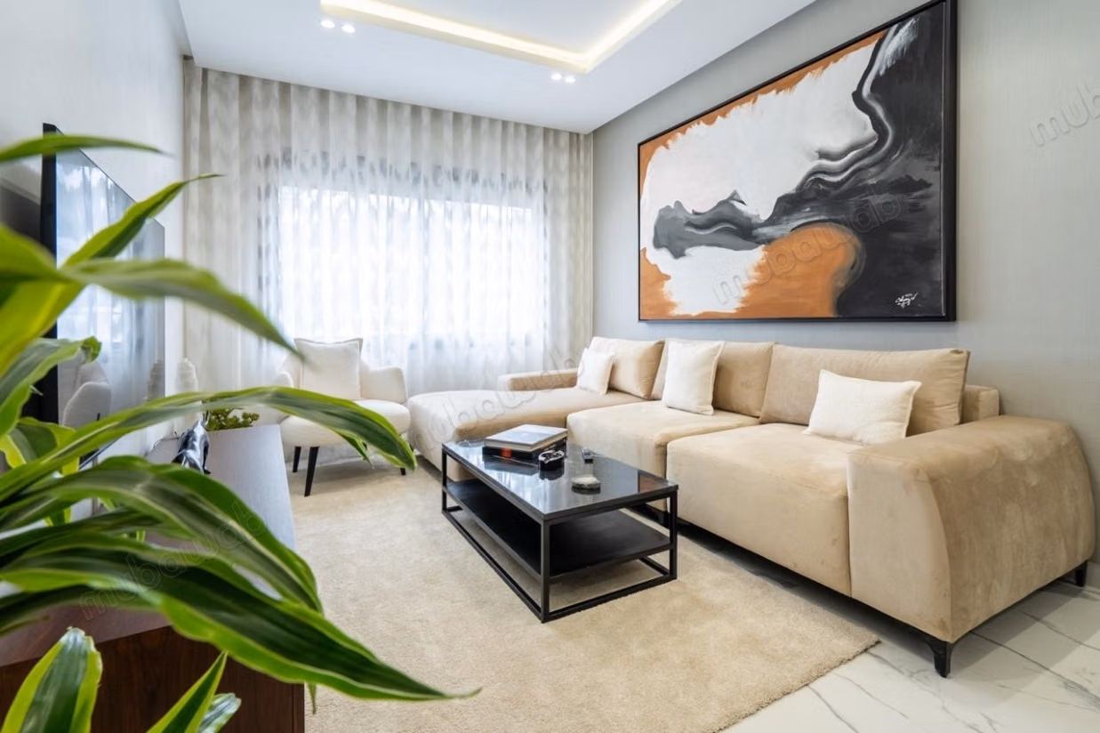 Premium tuin appartement te huur in Dar Bouazza