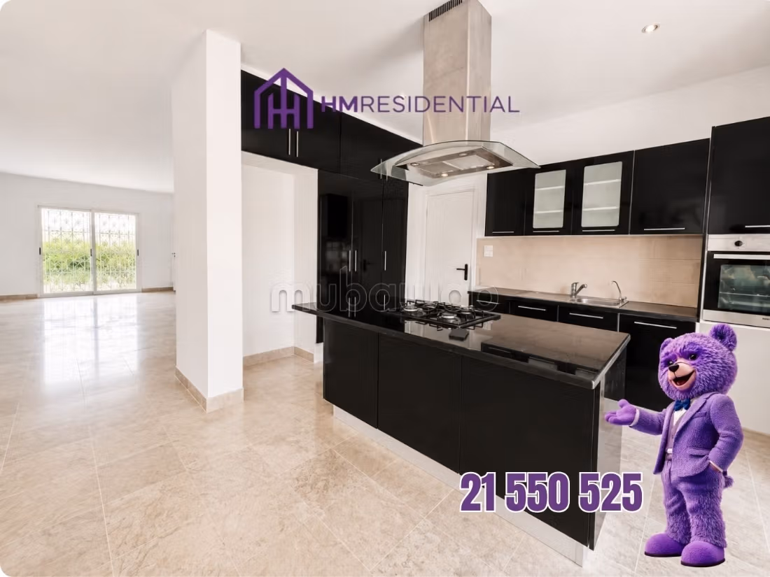 Piano Terreno di Villa S3 in Affitto a La Marsa
