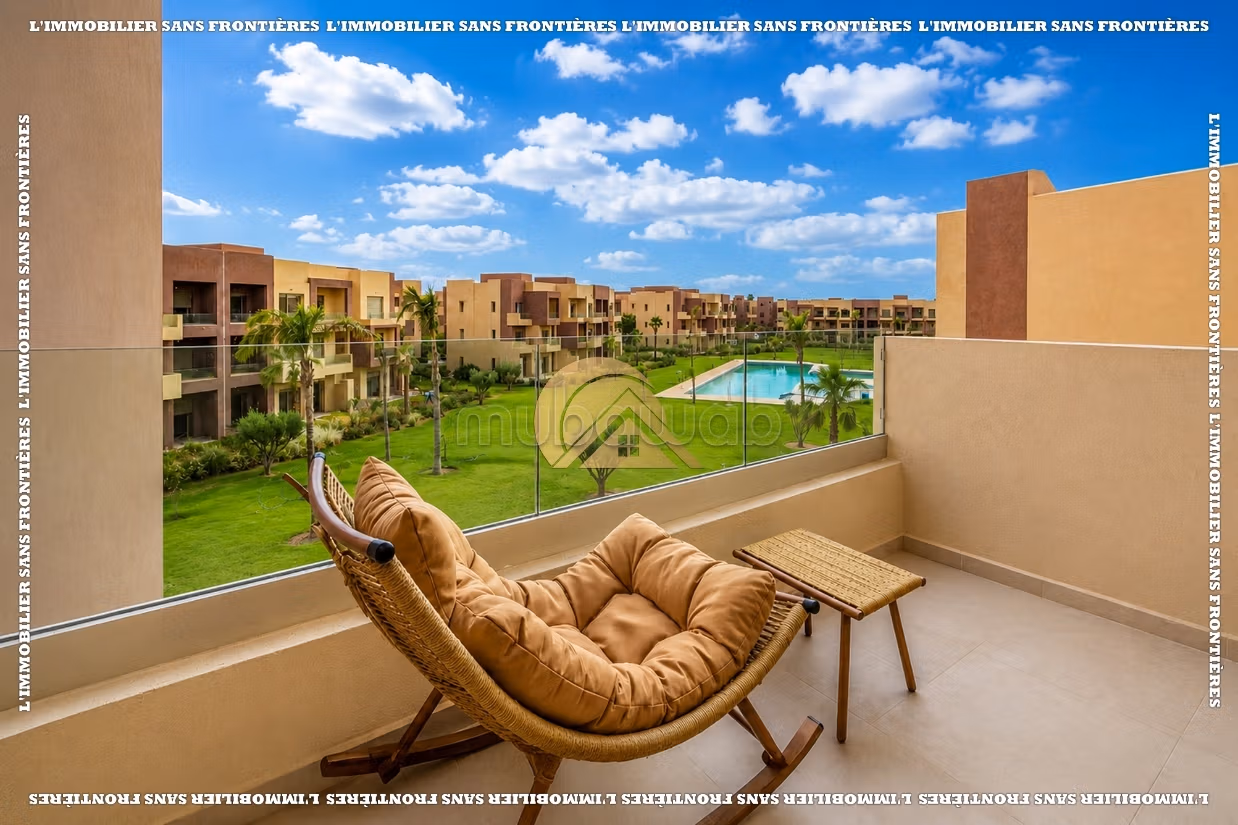 Appartamento arredato in affitto sulla Route d’Amizmiz, Marrakech - 2 piano con terrazza - 98 m²