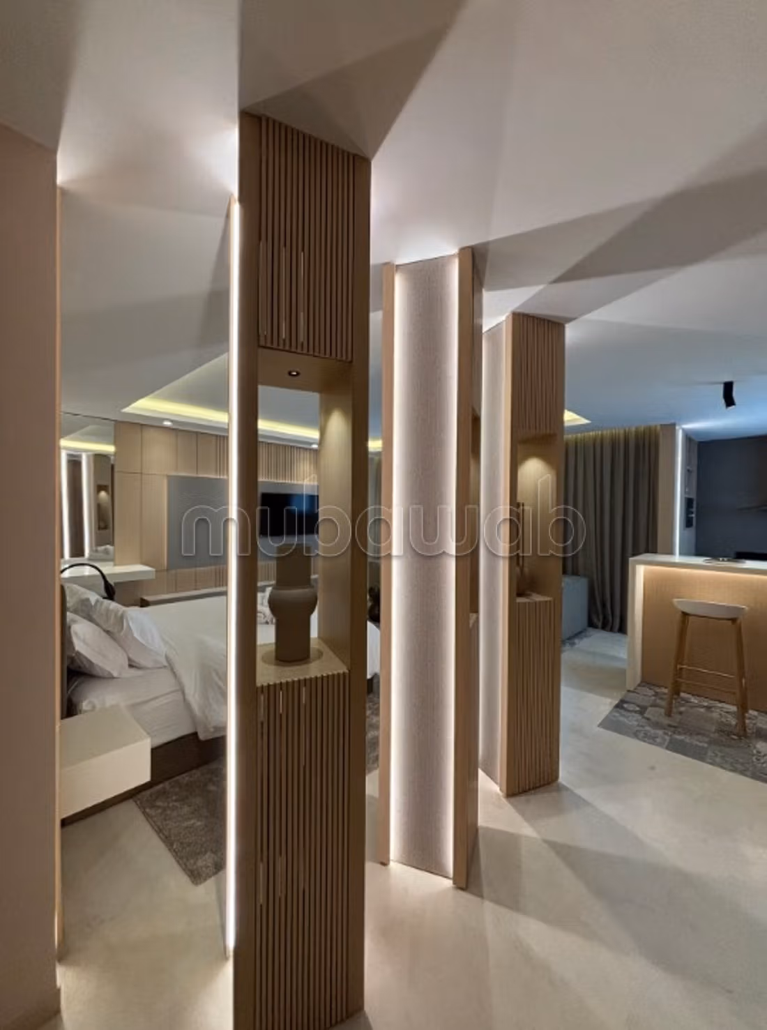 Studio Meublé de 60 m² au Haut Agdal avec Parking