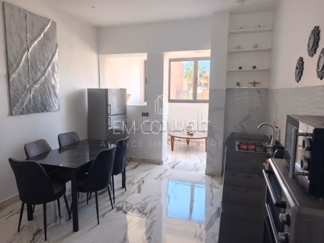 LOCATION Appartement gueliz centre 2 chbres 105 M2 — 2