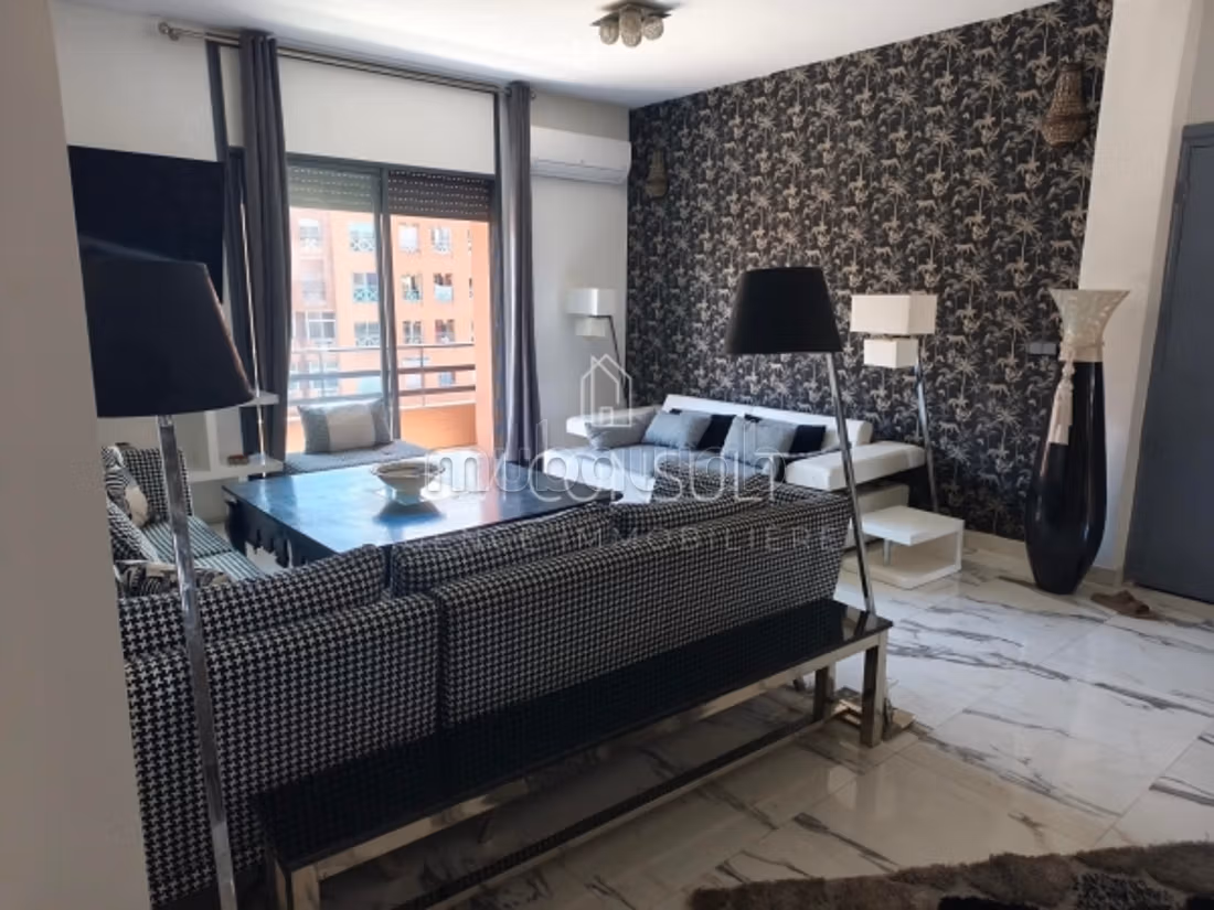 LOCATION Appartement gueliz centre 2 chbres 105 M2 — 5