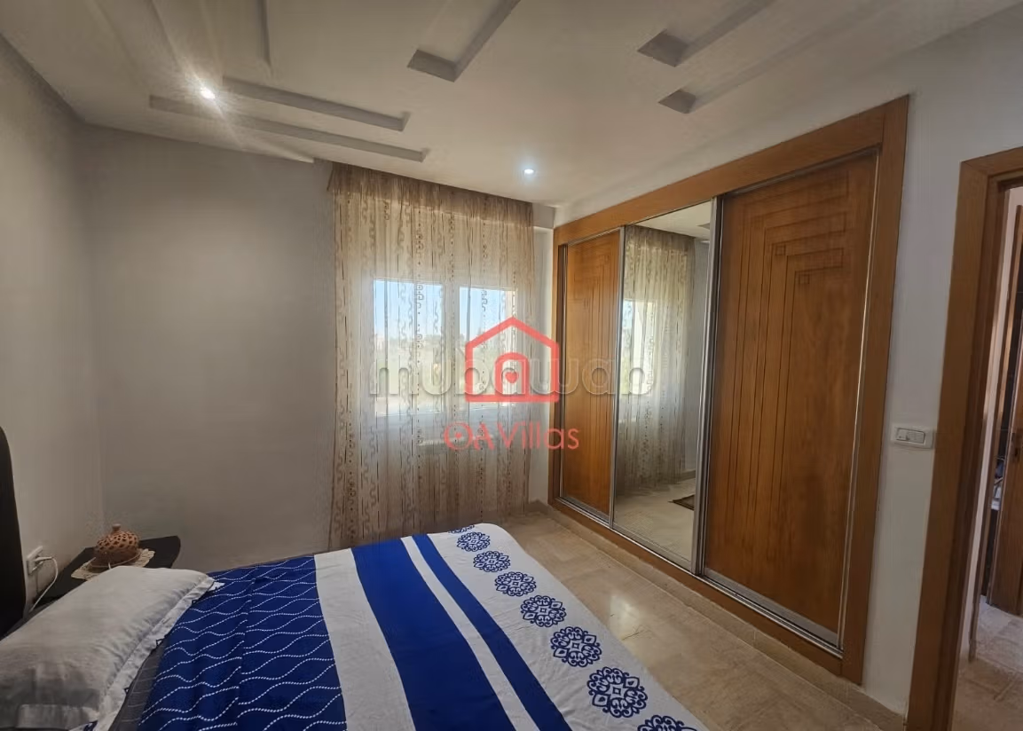 Ottimo appartamento in affitto a Hammamet. Superficie totale 80 m². Arredamento