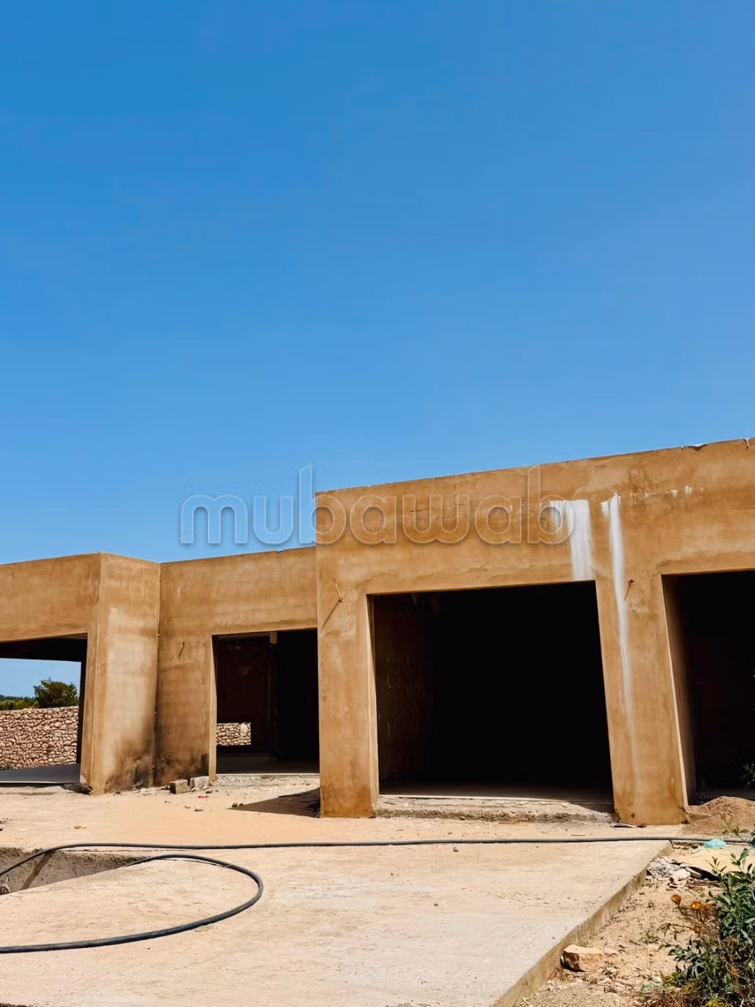 Luxury villas under construction
