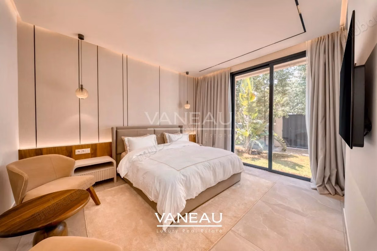 Villa contemporaine avec piscine et vue sur l’Atlas