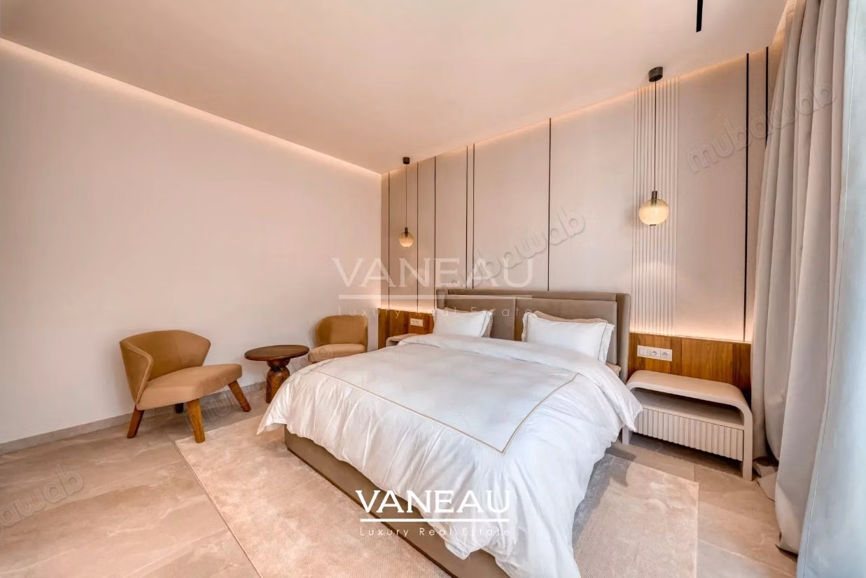 Villa contemporaine avec piscine et vue sur l’Atlas