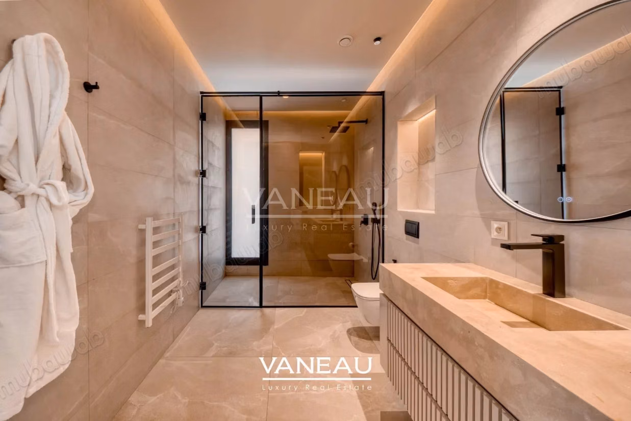 Villa contemporaine avec piscine et vue sur l’Atlas