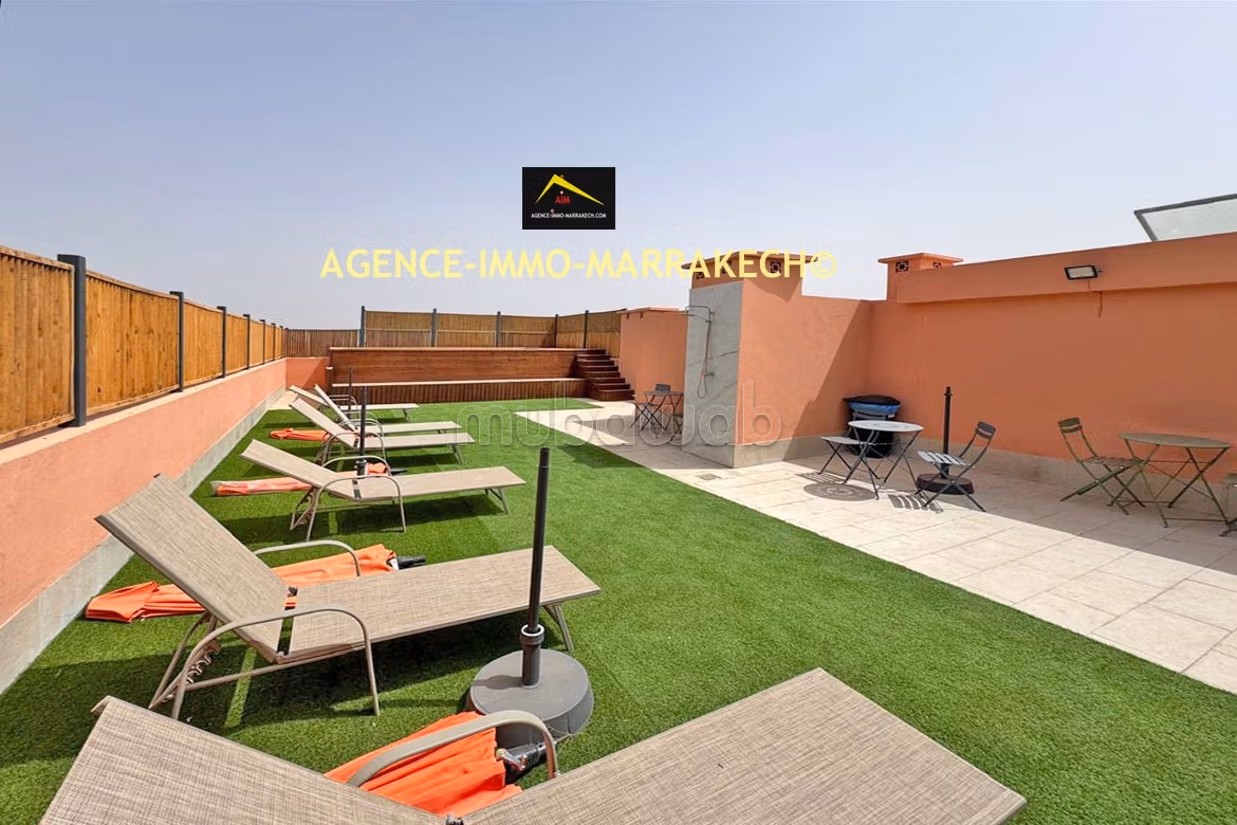 Appt T3 meublé à louer, Piscine Rooftop, Parking — 3