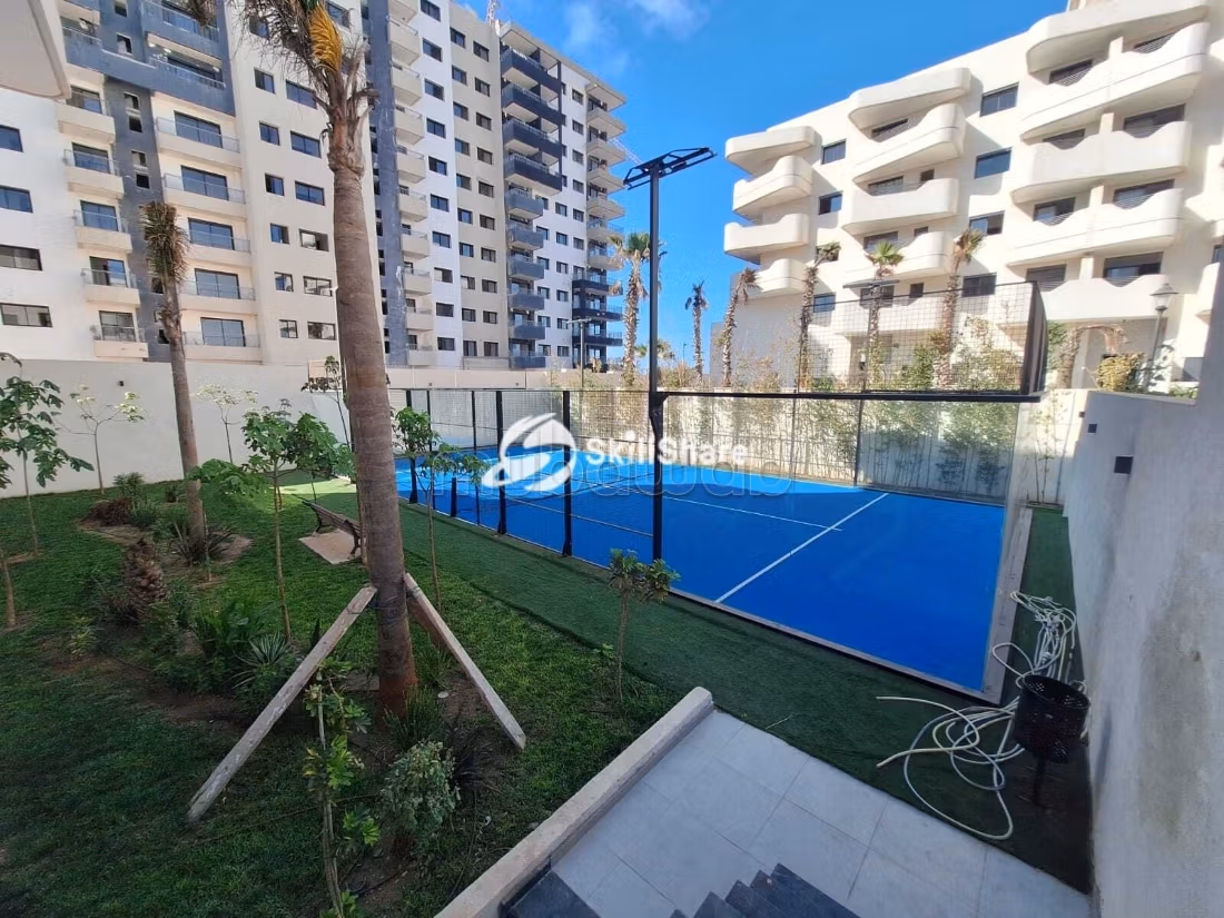 Nuovo studio con terrazza in affitto a Zenata con vista mare