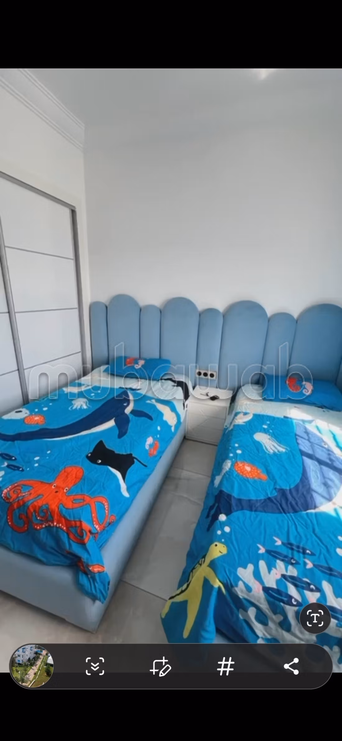 Furnished Smir Park Apartment with Private Pool