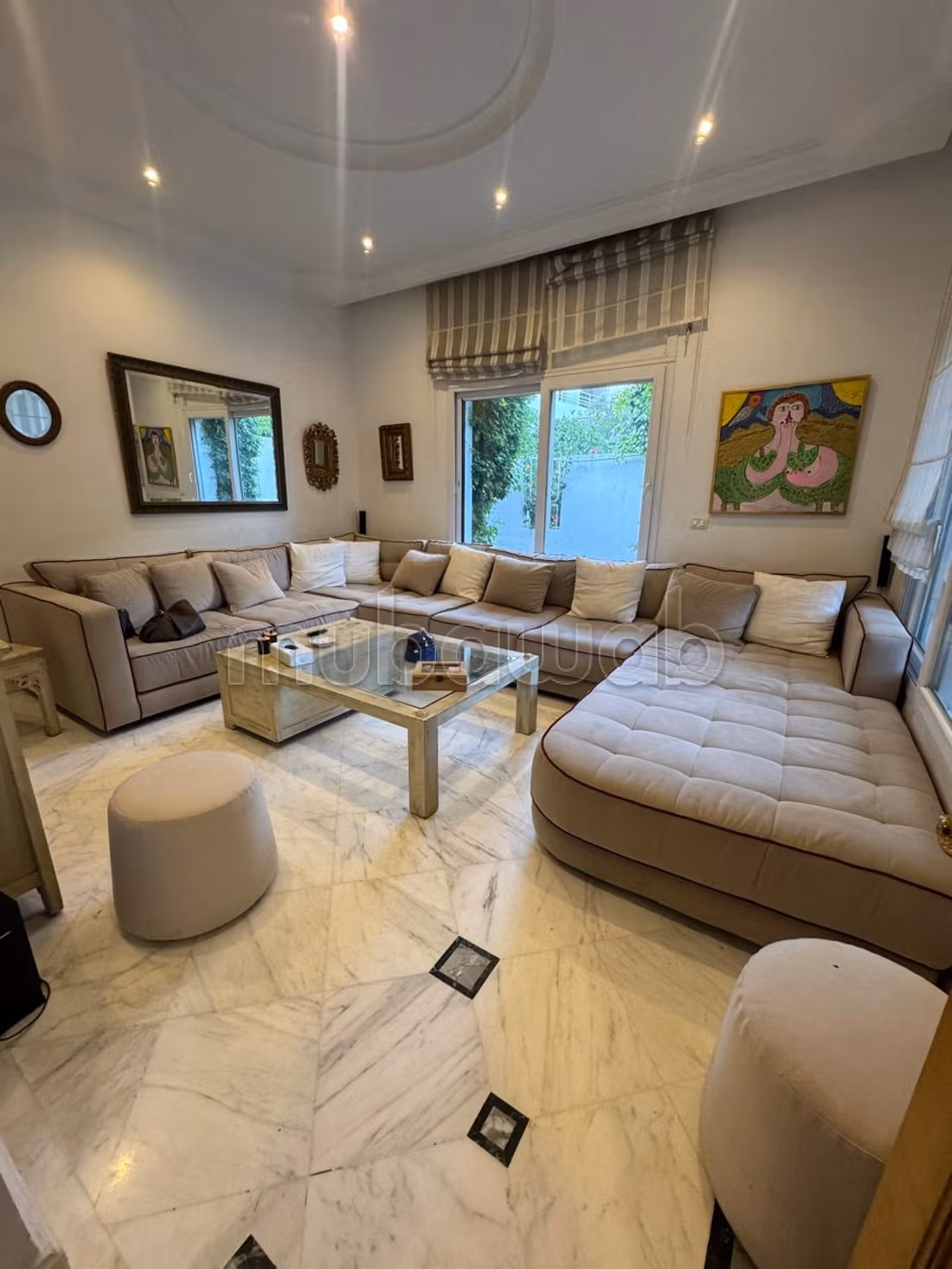 Villa con piscina a Menzah 1
