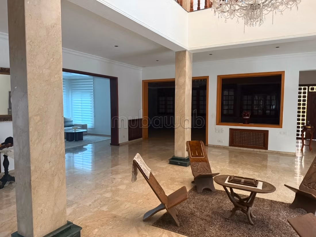 For rent – Beautiful empty villa in Souissi, Rabat