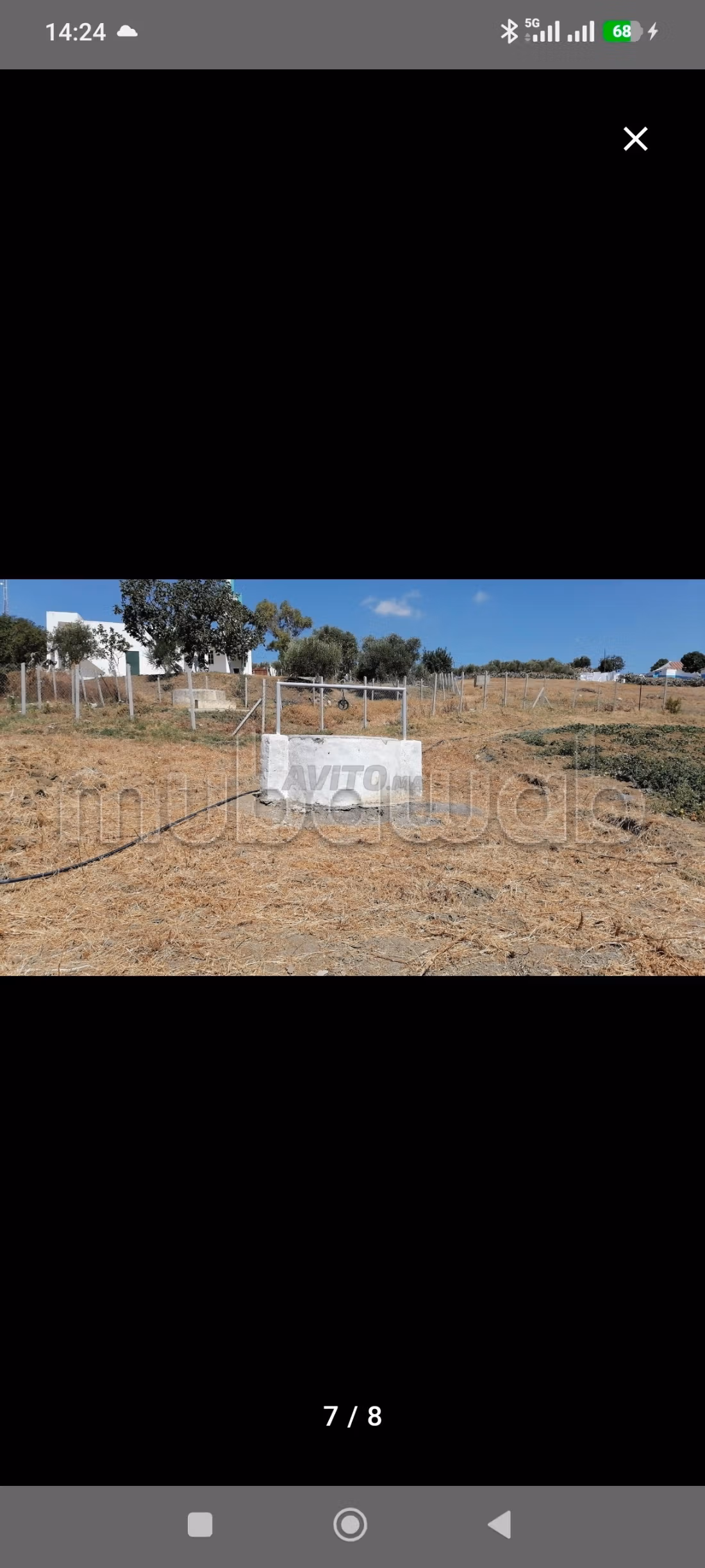 Registered agricultural land with direct road access – 8,228 m² – Tanger • Tétouan • Larache