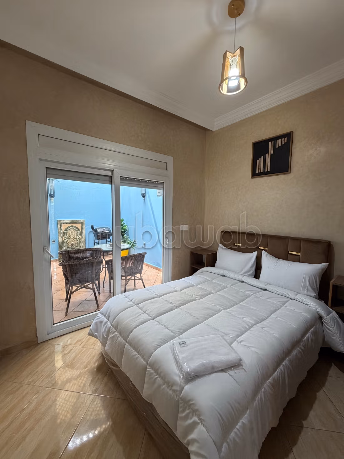 Appartamento per le vacanze in affitto a Haut Founty. 8 grandi stanze. Terrazza e giardino