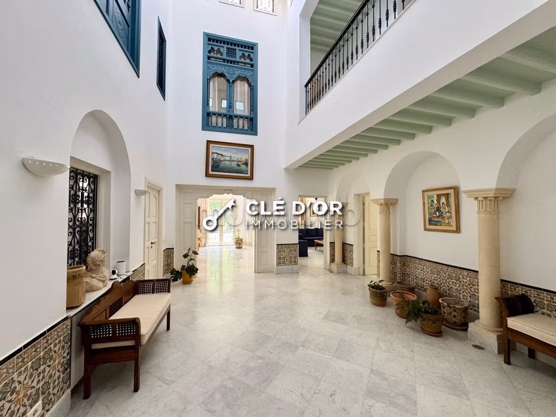 Villa di alto standing con piscina in affitto a Gammarth