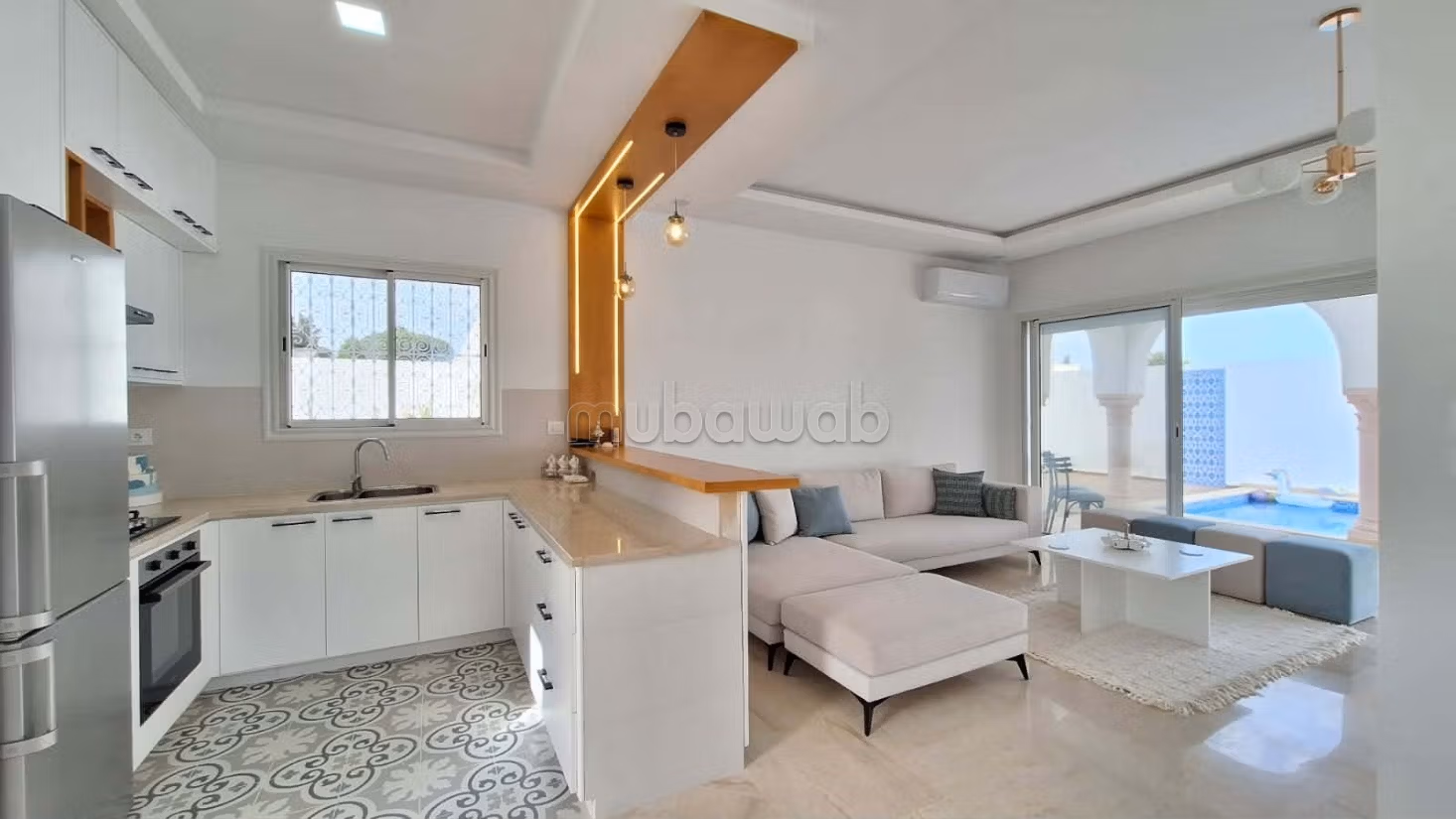 Une villa luxueuse moderne