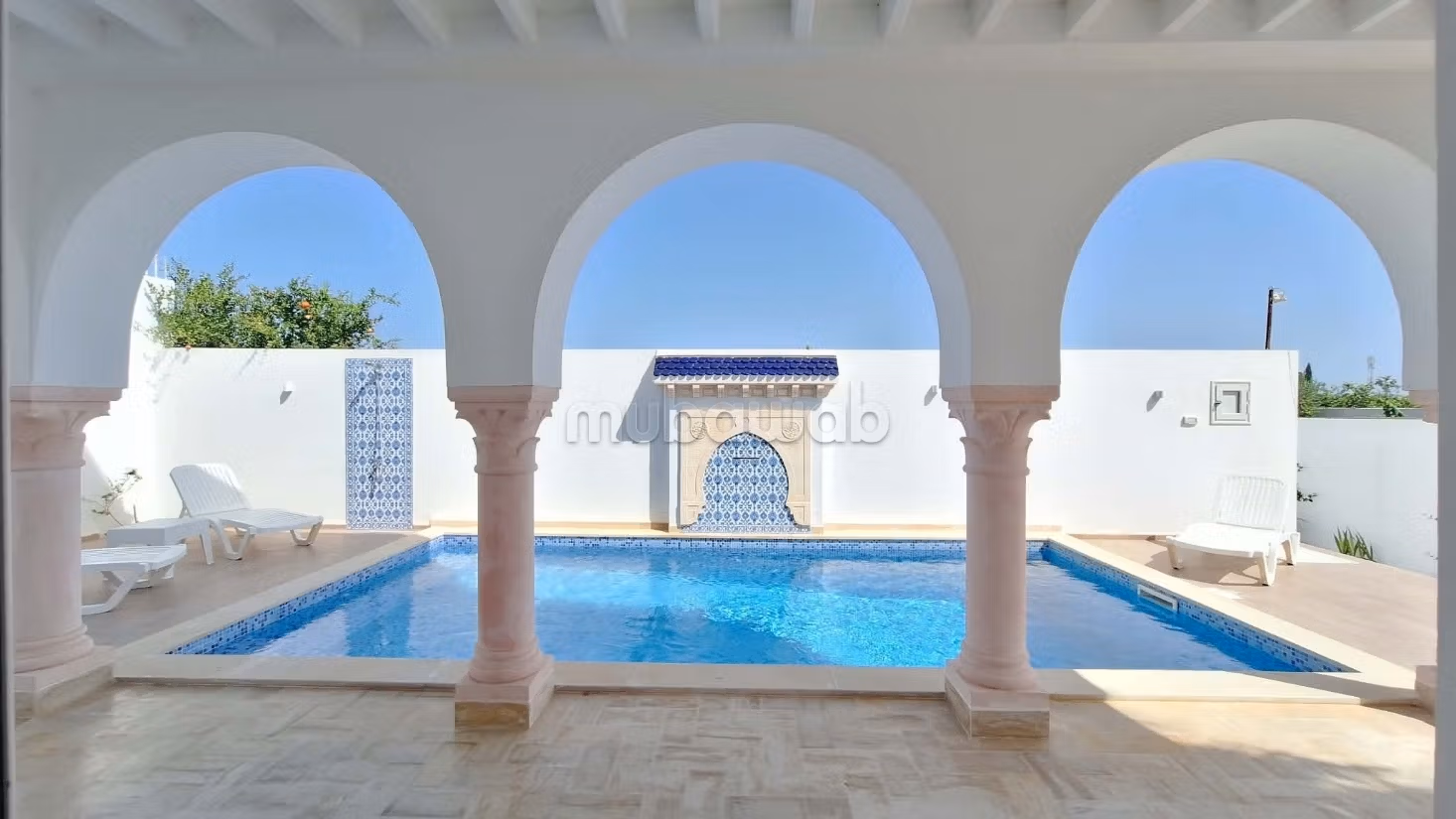 Une villa luxueuse moderne