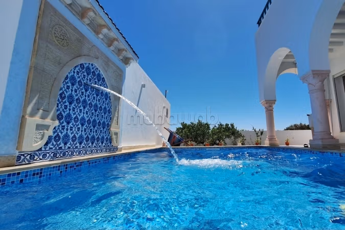 Une villa luxueuse moderne