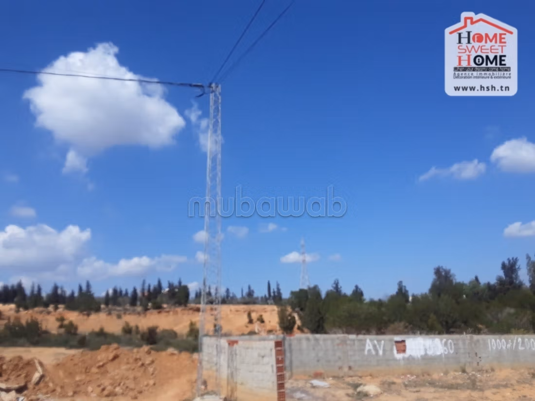 Terreno villa in vendita a Bir Bouregba Hammamet