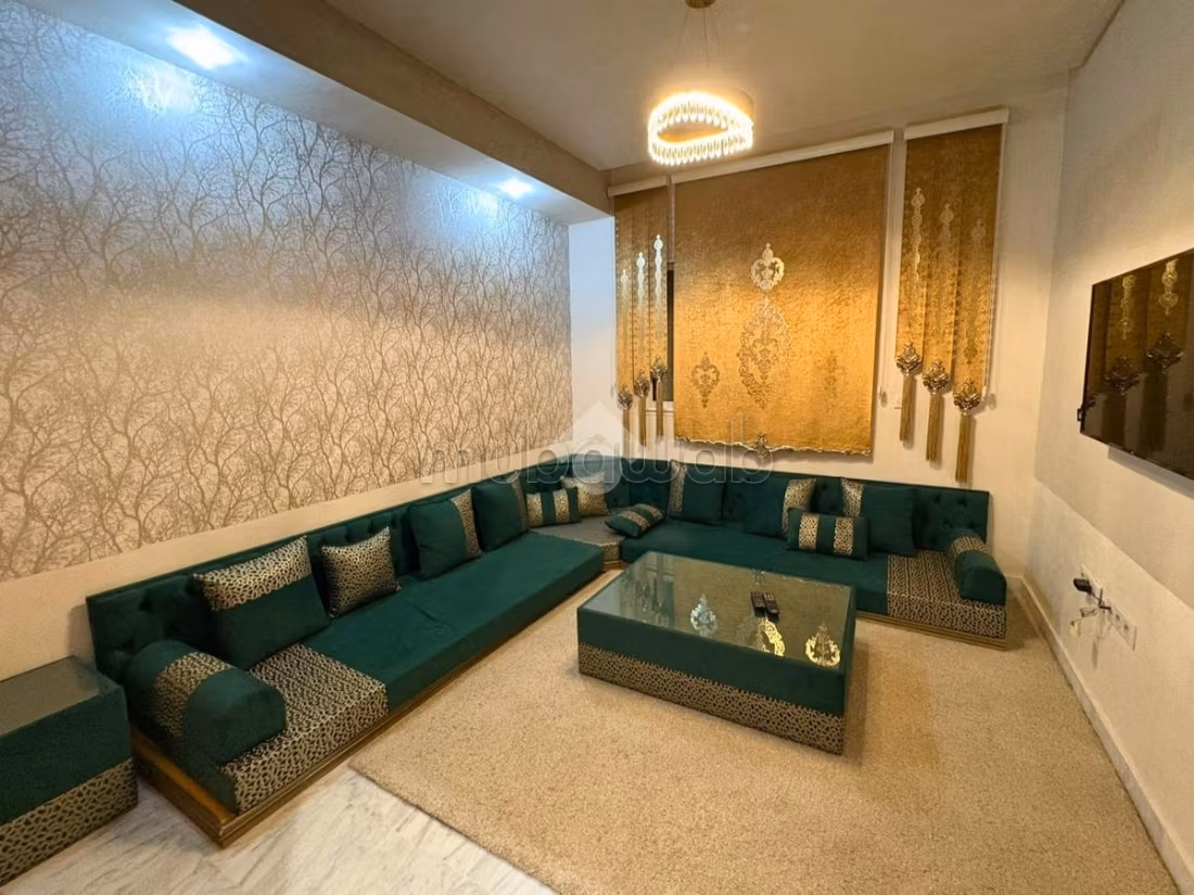A furnished apartment is available for rent
