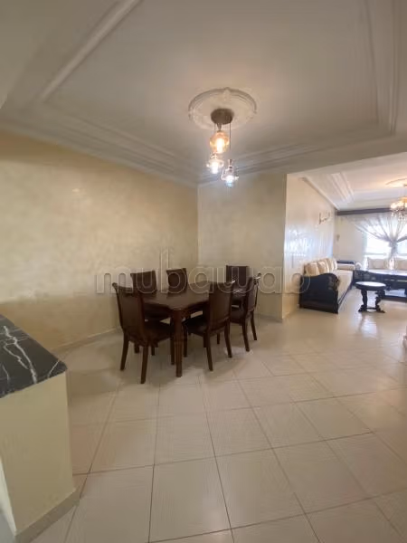 Appartement meublé à louer 
Av Bir Anzarane, Tanger