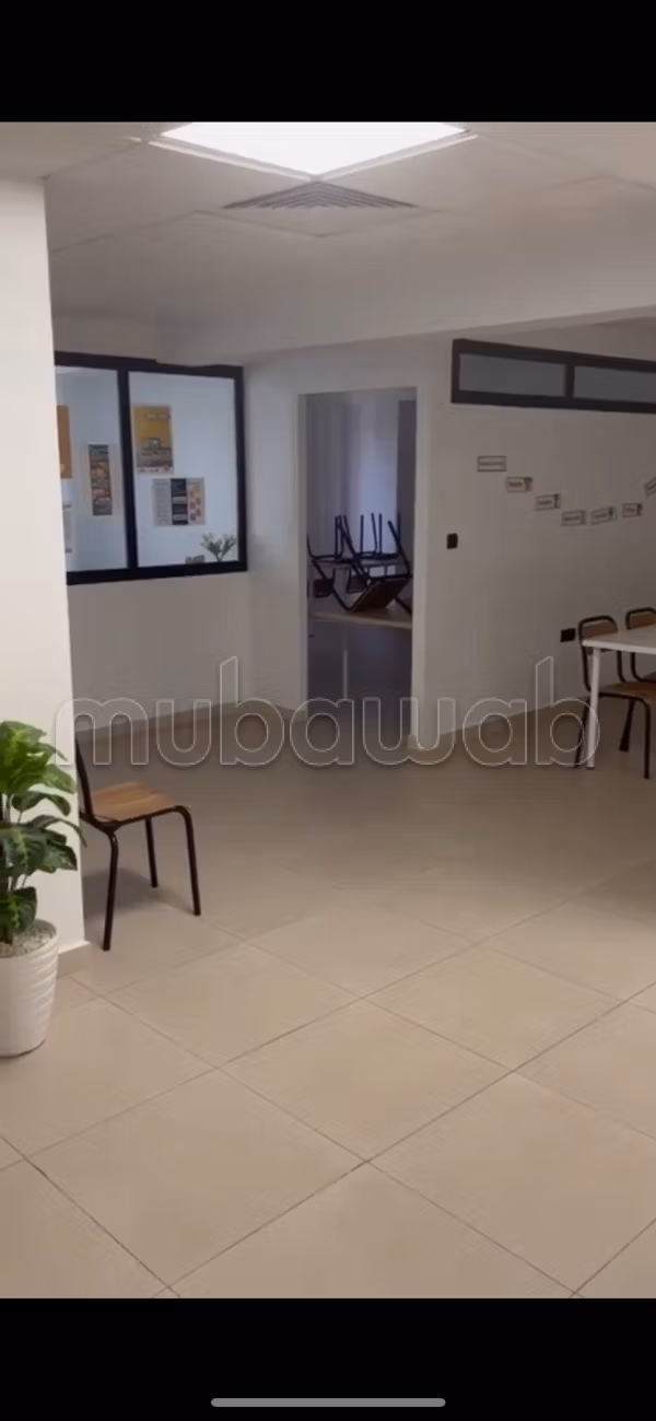 Bright Office Plateau of 110 m² for Rent