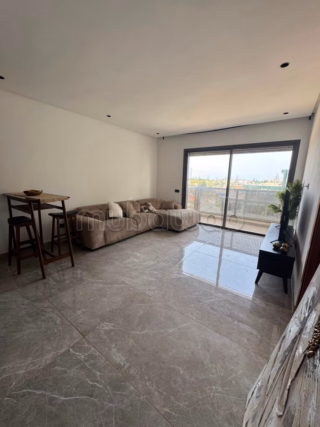 Location d'un appartement à Casablanca Finance City. 1 Pièce. Meublé