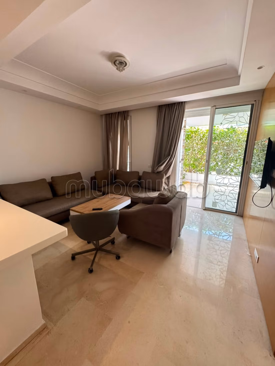 Location studio meublé à Casa Finance City