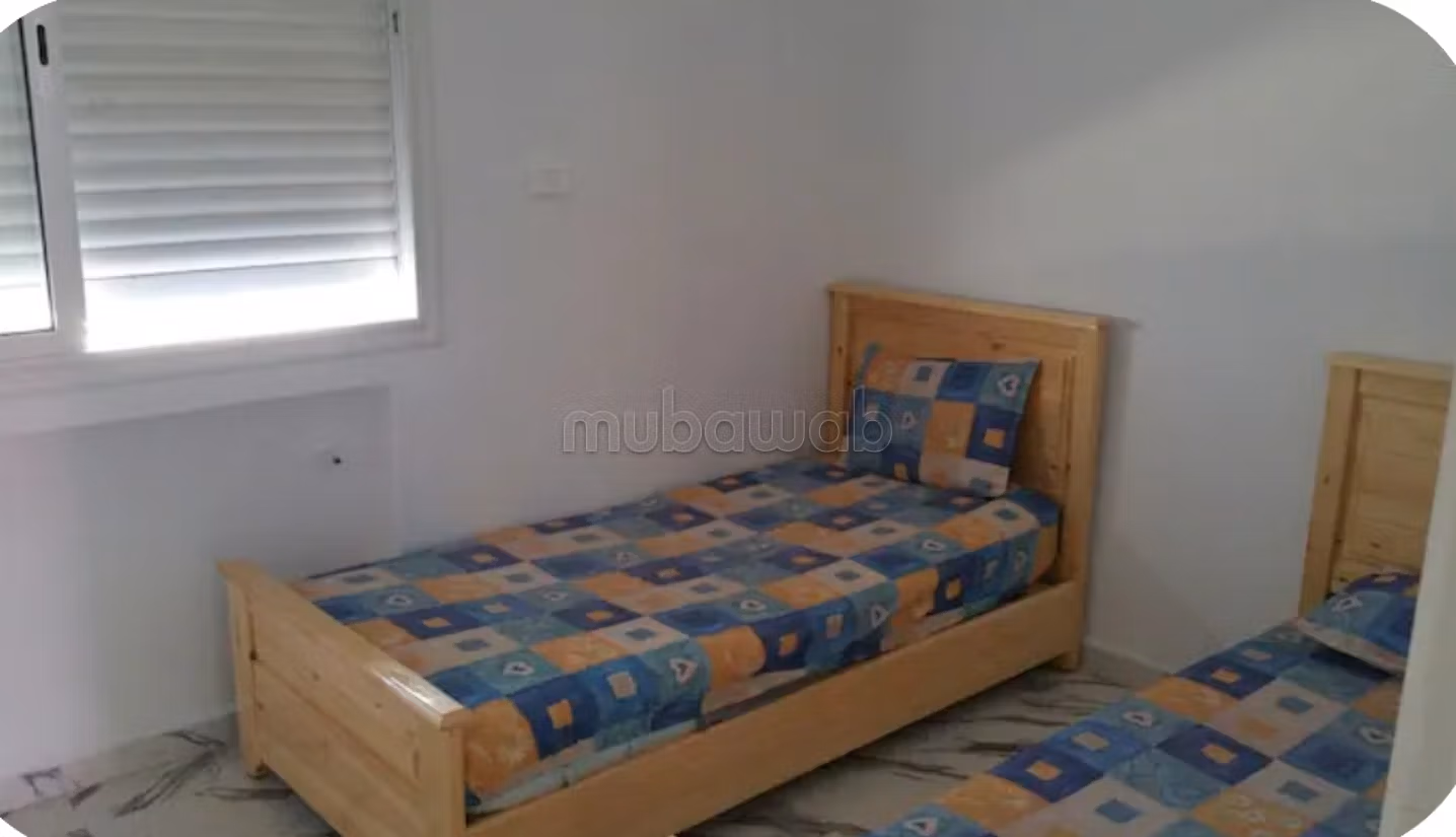 Apartments for rent in Cité El Wafa. Dimension 70 m². Stunning sea view, Double glazed window