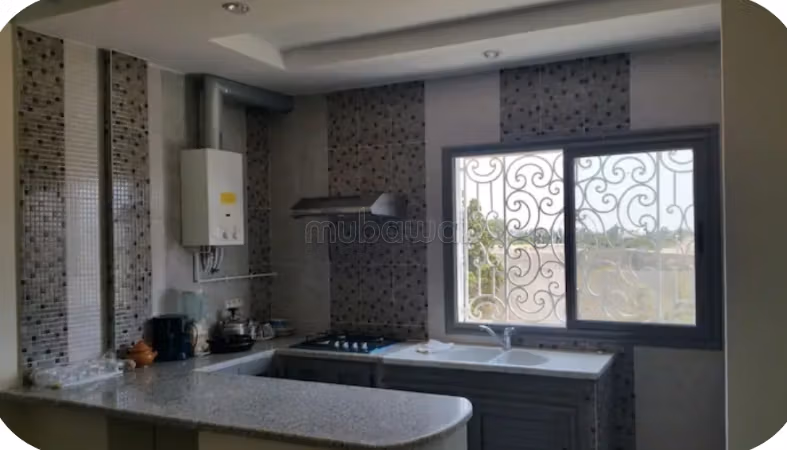 Apartments for rent in Cité El Wafa. Dimension 70 m². Stunning sea view, Double glazed window