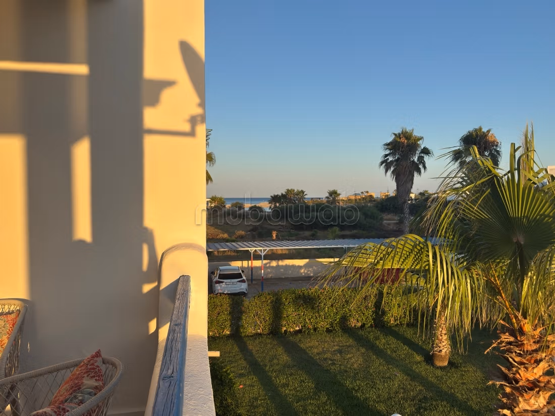 Mediterranean break between beach and pool