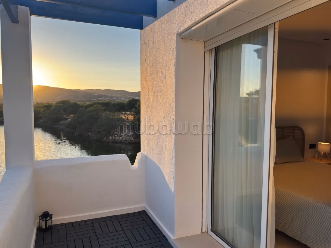 Mediterranean break between beach and pool