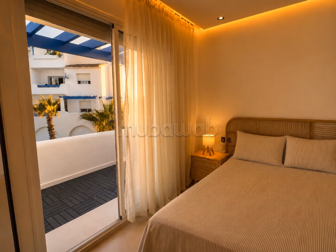 Mediterranean break between beach and pool