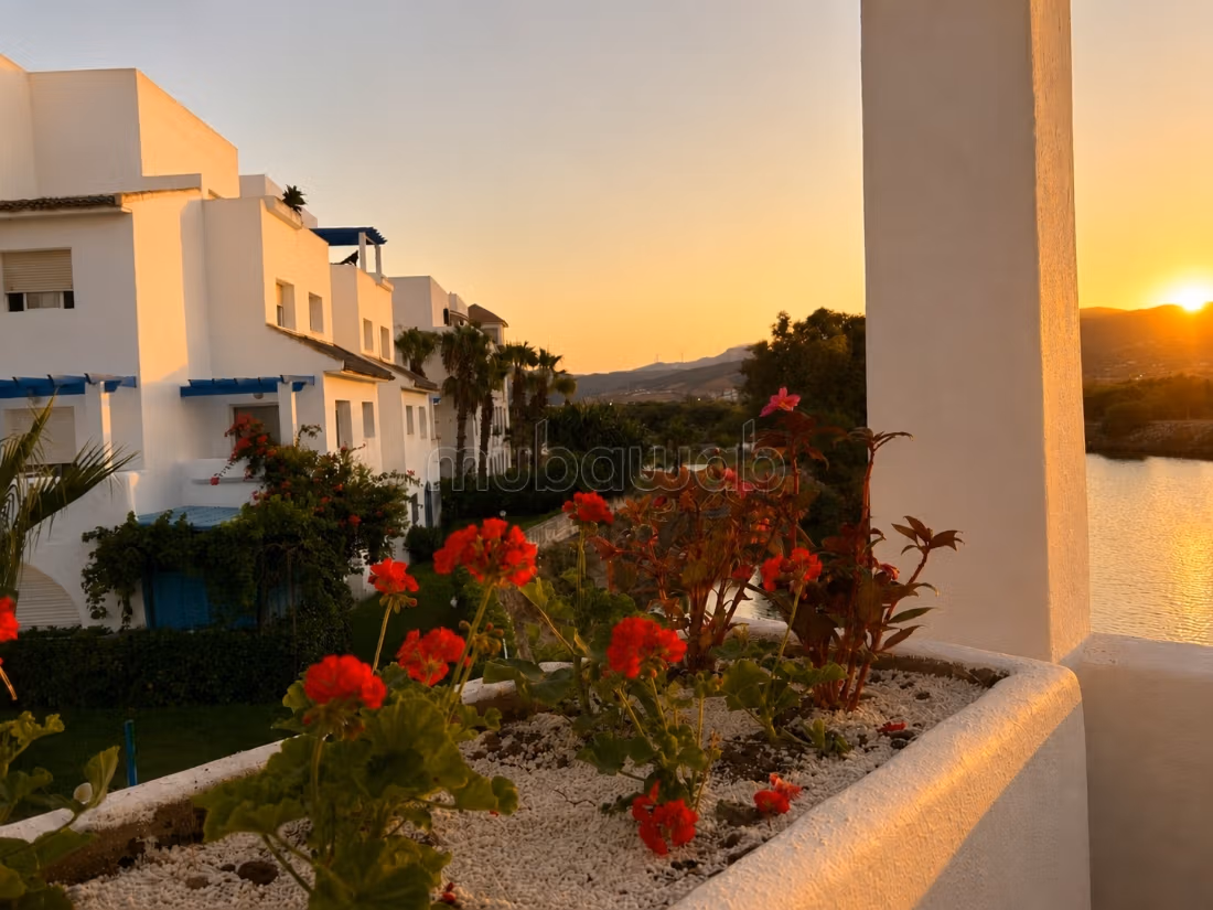 Mediterranean break between beach and pool