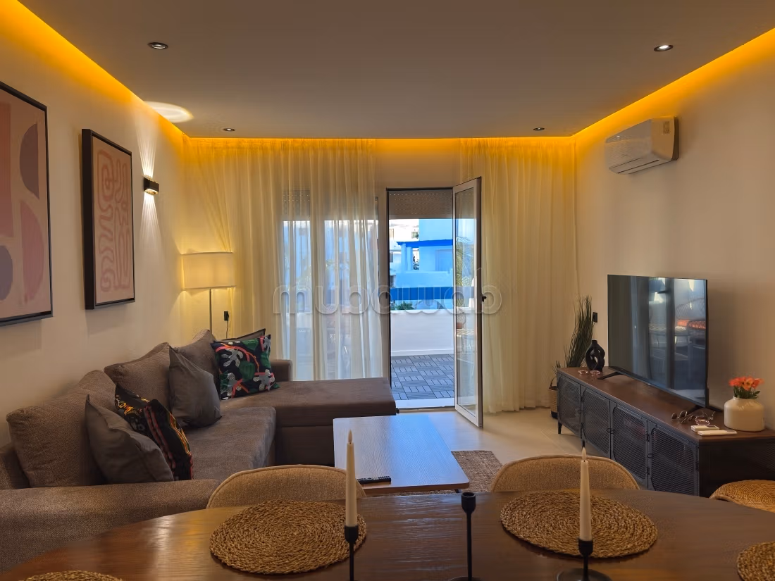 Mediterranean break between beach and pool