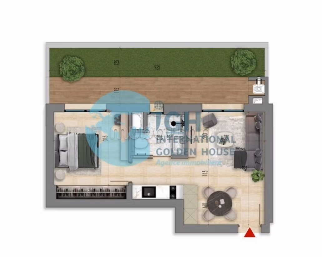 À louer – Appartement S2 haut standing en zone tou