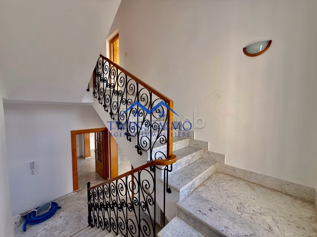 A four-bedroom villa on Gammarth Road