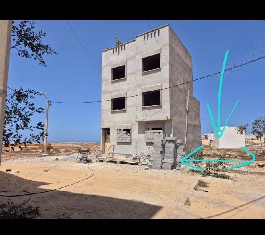 Lot terrain titré de 80 m² sidi ifni