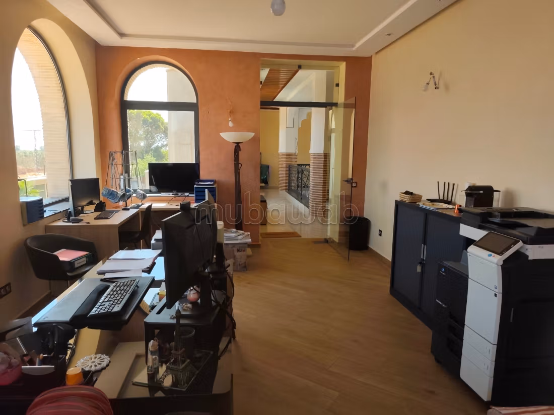 Guest palace for sale on Ourika Road Zaraba Canal. Total area 2500 m². Registered tourist project