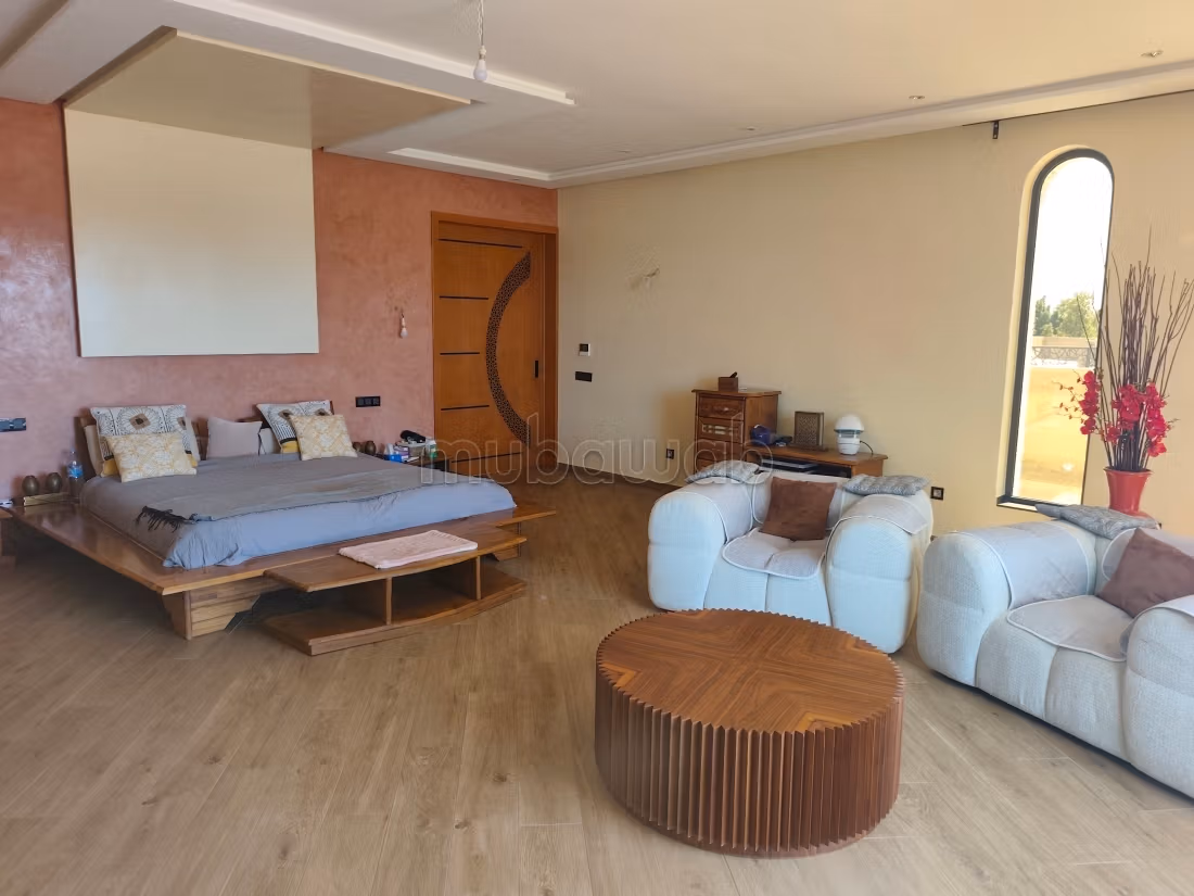 Guest palace for sale on Ourika Road Zaraba Canal. Total area 2500 m². Registered tourist project