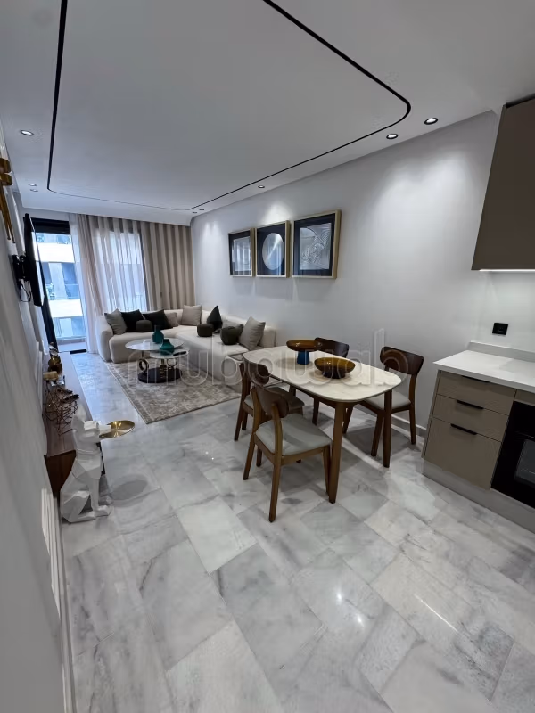 Apartment for sale in Palmier. Total area 56 m². All comfort with fireplace and air conditioning