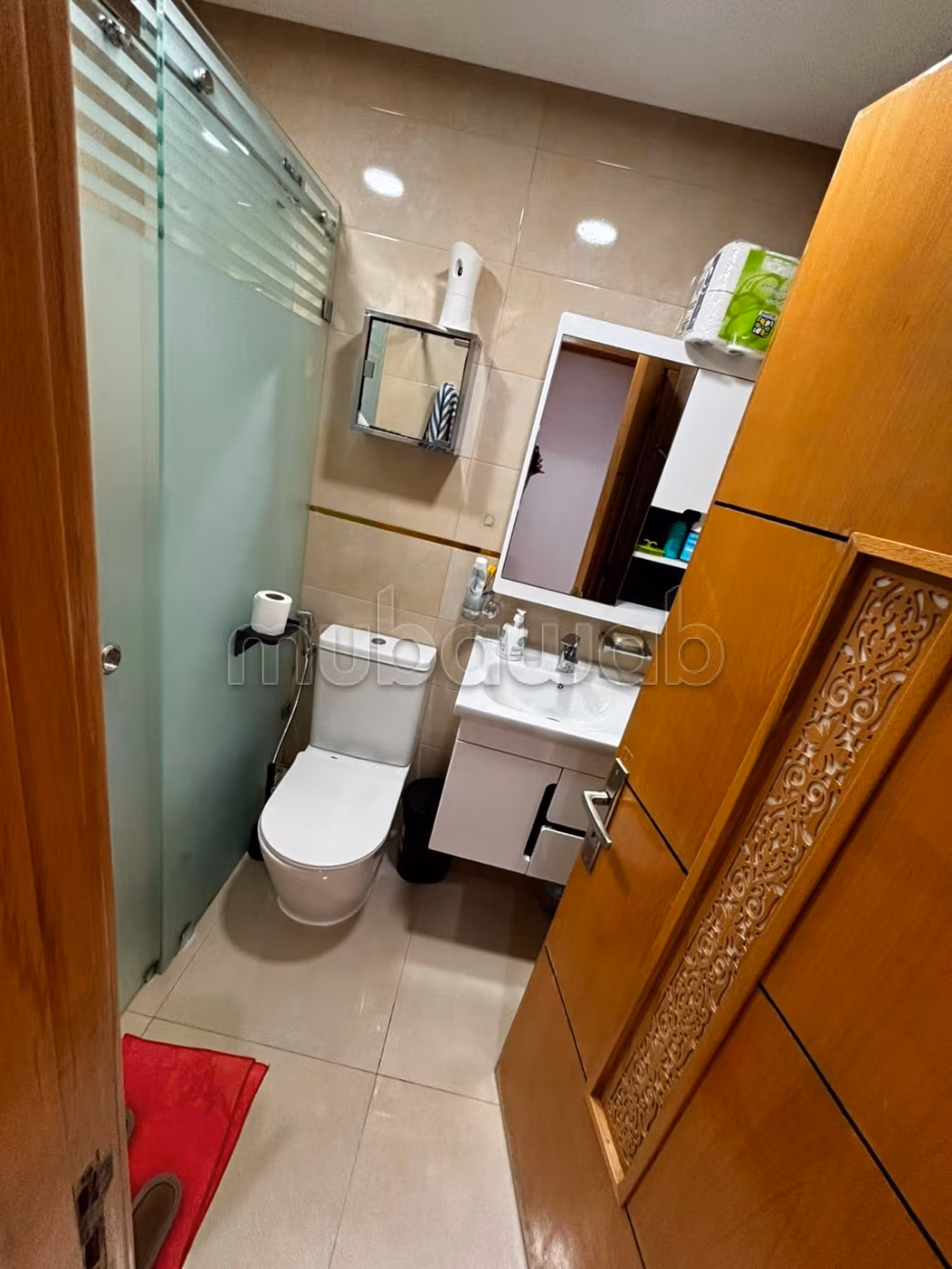 Apartamento en venta en una residencia con piscina en Buzníque
