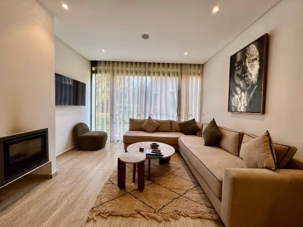 Palmeraie Magnifique 2 chambres rénové avec jardin
