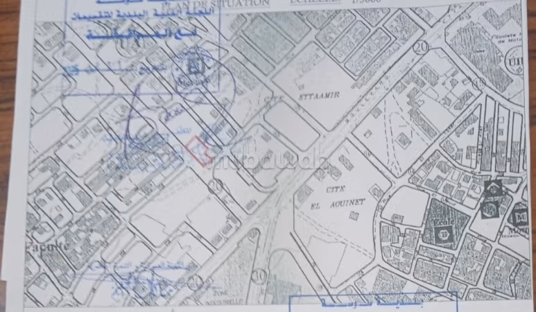 À vendre – Terrain commercial de 3 000 m² à Sousse